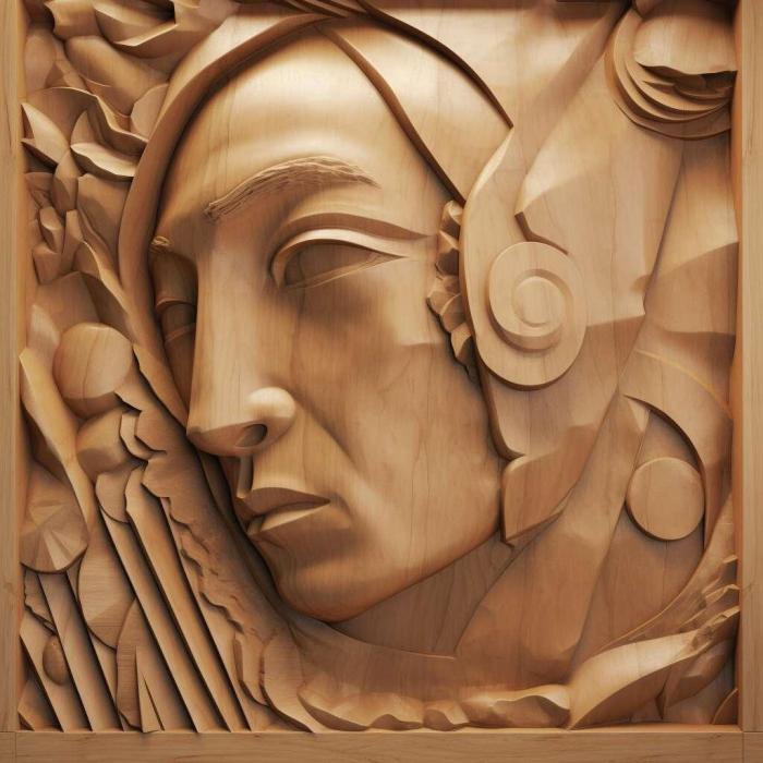 نموذج ثلاثي الأبعاد لآلة CNC 3D Art 